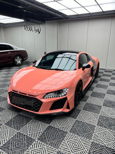 ชุดอุปกรณ์ตัวถังวัสดุ PP สำหรับรถ Audi R8อัพเกรด2022สไตล์ใหม่สปอยเลอร์กันชนหน้าและหลัง - Product Image 4