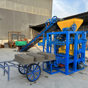 High Efficiency QT4-26 <strong>Block</strong> <strong>Making</strong> <strong>Machine</strong> Hollow Cement Fly Ash <strong>Block</strong> <strong>Making</strong> <strong>Machine</strong> Colored Paving <strong>Block</strong> Brick <strong>Making</strong> <strong>Machine</strong> - Product Image 1