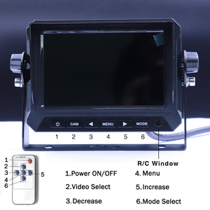 5'' 720P 1080P AHD Caravan Reverse <strong>Monitor</strong> <strong>with</strong> 3 Camera <strong>Inputs</strong> - Product Image 2