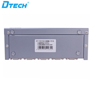 DTECH-Divisor VGA de 8 puertos, Monitor de vídeo/TV/proyector, 250MHz, alta resolución, 1 entrada, 8 salidas