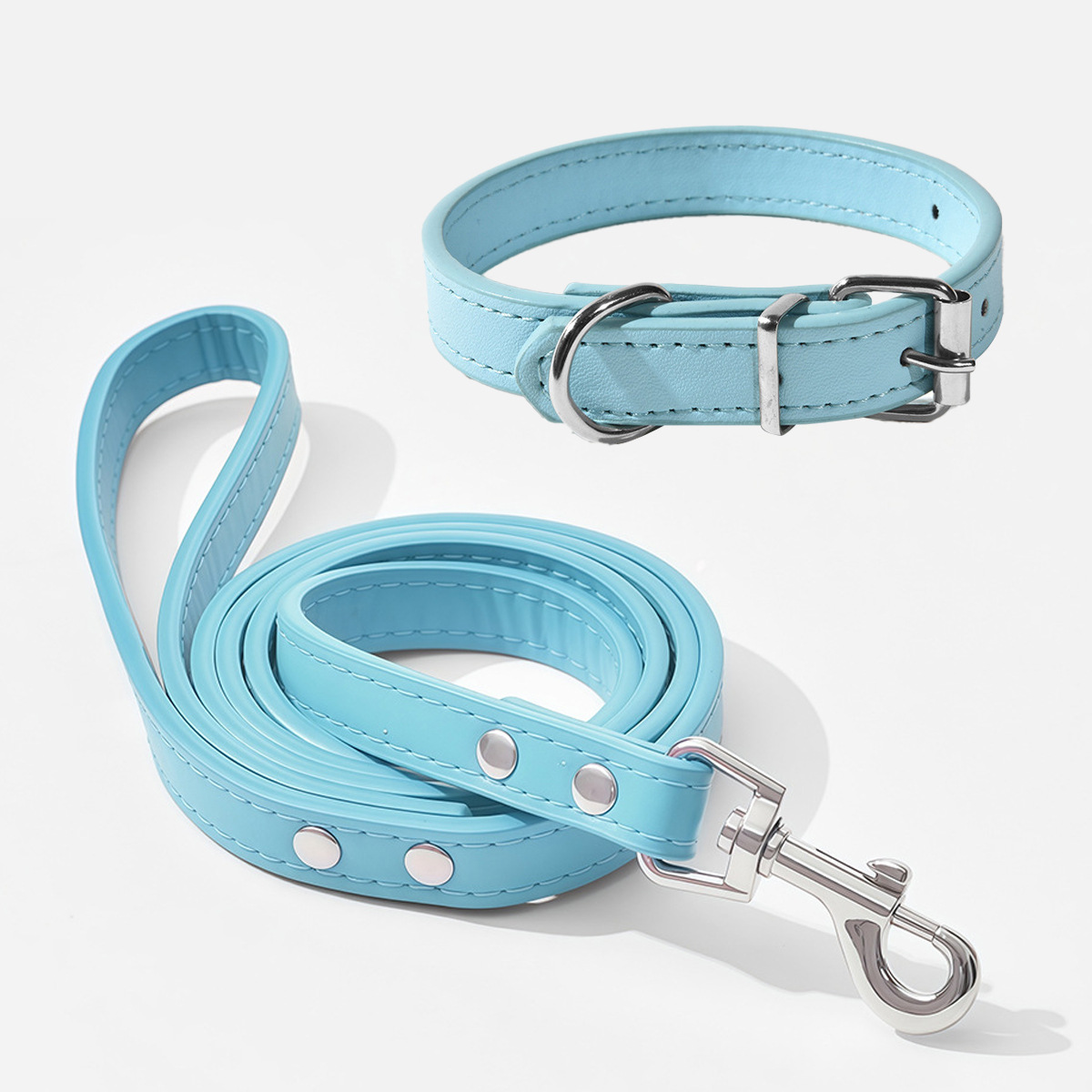 Laisse bleu clair 2.0*120 cm