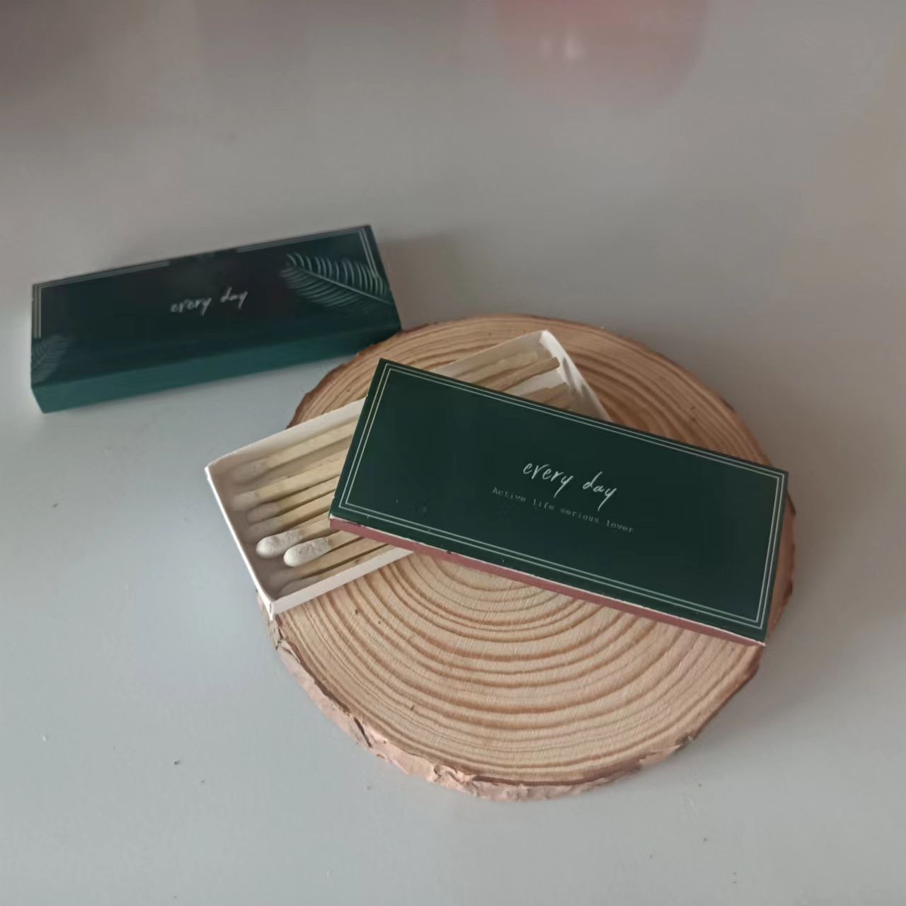 หัวสีเขียวขาวบรรจุกล่อง