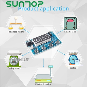 HX711 <strong>Digital</strong> Load Cell Module, <strong>Weight</strong> <strong>Sensor</strong> A/D Module with Display 24 Bit Weighing Scale Smart <strong>Arduino</strong> Load Cell <strong>Arduino</strong>