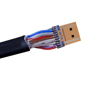 Cabezal HDMI soldado, cabezal HDMI DIY, conector de cable de datos de alta definición 2,0, tamaño de conector de alta definición 10,5 MM 8,6 MM - Product Image 6