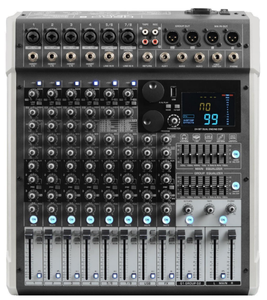 8-Channel High-Efficiency <strong>Pro</strong> Bluetooth Music Console Full-Color Screen Audio <strong>Mixer</strong> with MP3 Player 2x99 DSP Fashionable Outlook