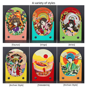 <strong>Custom</strong> Chinese Style Note Pads 3d Paper Craft Model <strong>Notepad</strong> Creative Gift Office School Stationery - Product Image 3