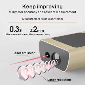 40 mét khoảng cách ngắn Rangefinder Laser khoảng cách Meter Kỹ thuật số 40 m Thiết bị đo laser phạm vi Finder - Product Image 5