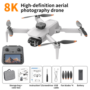 Ekran ile L106-1 GPS Drone uzaktan kumanda 5G 3km profesyonel kamera ve Mini Drones ile 3 eksen Gimbal engel kaçınma - Product Image 6