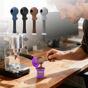 Colher de café & Funil para reutilizáveis K Copo Recarregáveis Coffee Pods colher com funil para café moído e proteína em pó - Product Image 6