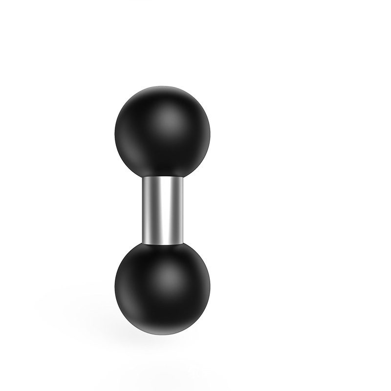 Boule noire R11 double 25mm noire