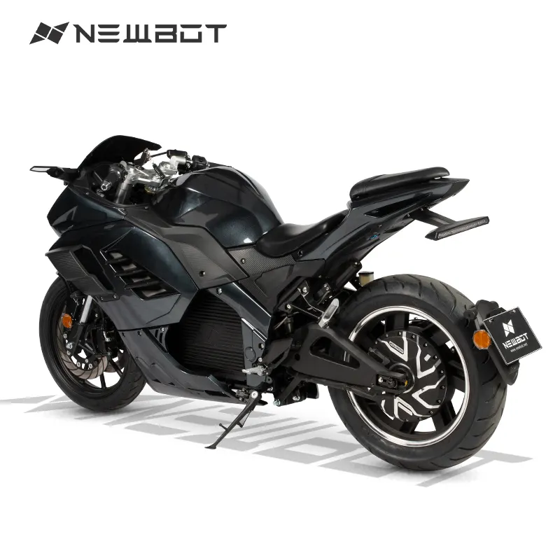 Newbot EEC COC Hurricane 3000W 72V 51Ah gri yüksek hızlı elektrikli motosiklet Motor silindir sportbıke Superbike