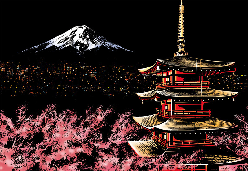 Monte Fuji, Japón