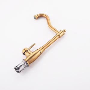 ที่กําหนดเองสแตนเลสหรูหราทองอ่างล้างจานผสมก๊อกน้ําก๊อกน้ําใน 304 sus - Product Image 2