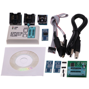 Newest Version EZP2019 High-speed <strong>USB</strong> SPI <strong>Programmer</strong> Support24 25 93 EEPROM 25 <strong>Flash</strong> BIOS Chip Full Set With Adapter Socket