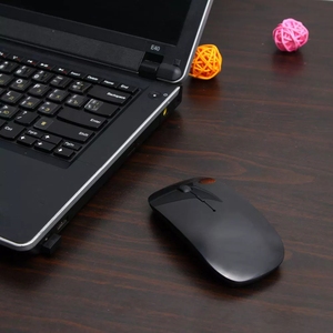 Logo personalizzato prezzo economico 1600 DPI 2.4G ricevitore Computer Mouse Wireless USB ottico Super sottile per PC Laptop - Product Image 3