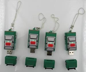 แฟลชไดรฟ์ USB พีวีซีรูปตัวยูดิสก์รูปรถยนต์พร้อมการออกแบบของคุณเอง - Product Image 3