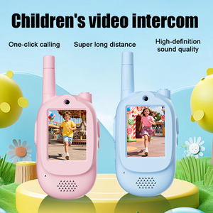 วิทยุสื่อสารแบบวิดีโอ HD สำหรับเด็ก เล่นสนุกกลางแจ้ง หน้าจอ 2 นิ้ว ของเล่นสนุกๆ ของขวัญวันเกิด - Product Image 1