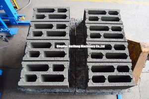 QT4-18 Automatic <strong>Interlocking</strong> <strong>Block</strong> Machine for High Output Hollow Concrete <strong>Blocks</strong> Durable Brick Making Solution - Product Image 6