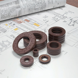 Shubo TC Đường kính ngoài 30 32 Chiều cao 4.5 5 6 7 8 10 con dấu dầu FKM - Product Image 5