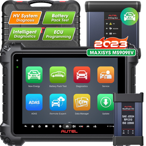 Autel MaxiSys MS909 EV Igual que Ultra EV Escáner de diagnóstico inteligente Sistema de alto voltaje Programación de codificación ECU