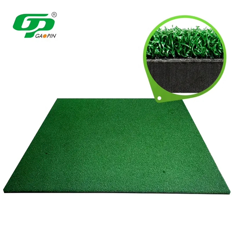 Professionele Golf Simulator Mat 22 Mm Nylon Gras Golf Accessoires Driving Range Mat Voor Indoor Praktijk Hitting Mat