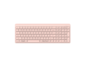 Bàn phím không dây 108 phím cực kỳ yên tĩnh với pin khô 2.4G văn phòng siêu im lặng sử dụng phím sô cô la mới - Product Image 4