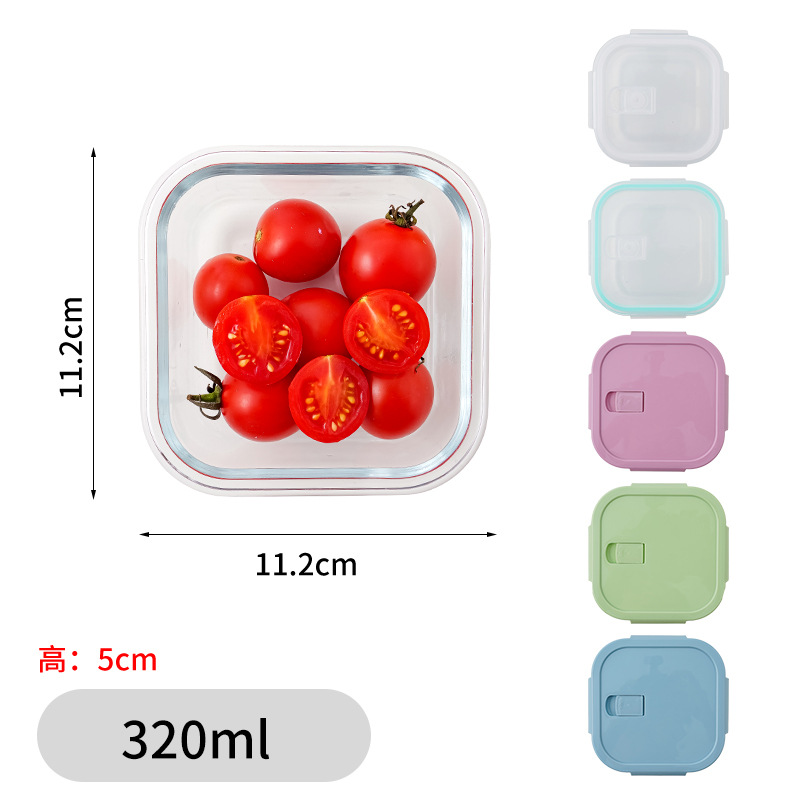 Square 1 compartment-320ml