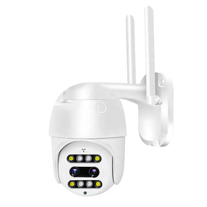 Hottest Icsee Carecam Two Way Audio Dual Lens Surveillance Camera Ip66 Waterproof 2MP 3MP 5MP 8MP Wifi Wireless Outdoor Camera - Product Image 1