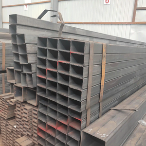 Carbono suave Metal Soldado Ms <span class=keywords><strong>ERW</strong></span> Ferro Preto Seção Oca Tubo De Aço Retangular e Quadrado 200X200 Tubo Quadrado Galvanizado