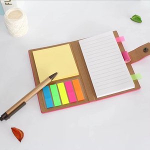 Bloc de notas con logotipo personalizado, juego de cuadernos, cubos de notas cuadrados promocionales, notas adhesivas autoadhesivas para papelería escolar - Product Image 2