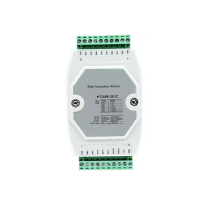 12 Adquisición de señal analógica a RS485 Modbus RTU Módulo de adquisición de voltaje y corriente 4-20mA DAM391C