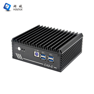 YENTEK Mini-PC Intel J4125 N100 5205U DDR4 HD VGA Win10 Linux Ubuntu RJ45 LAN RS232 DB9 COM Lüfter loser Industrie-PC-Mini computer - Product Image 6