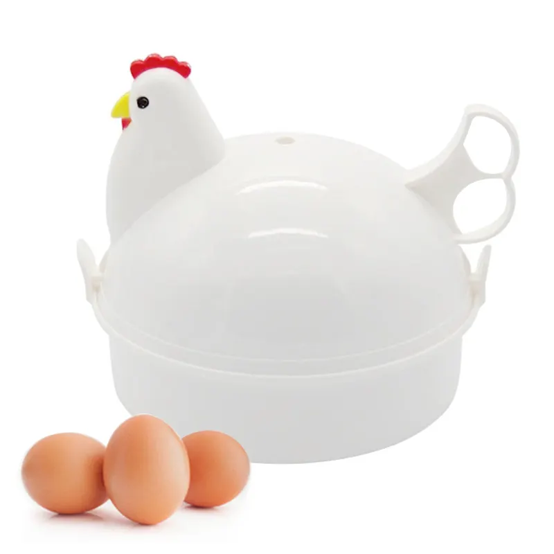 Chicken Shape Egg Boiler Cooker Steamer kitchen Gadgets Microwave Egg Poacher kitchen accessories
