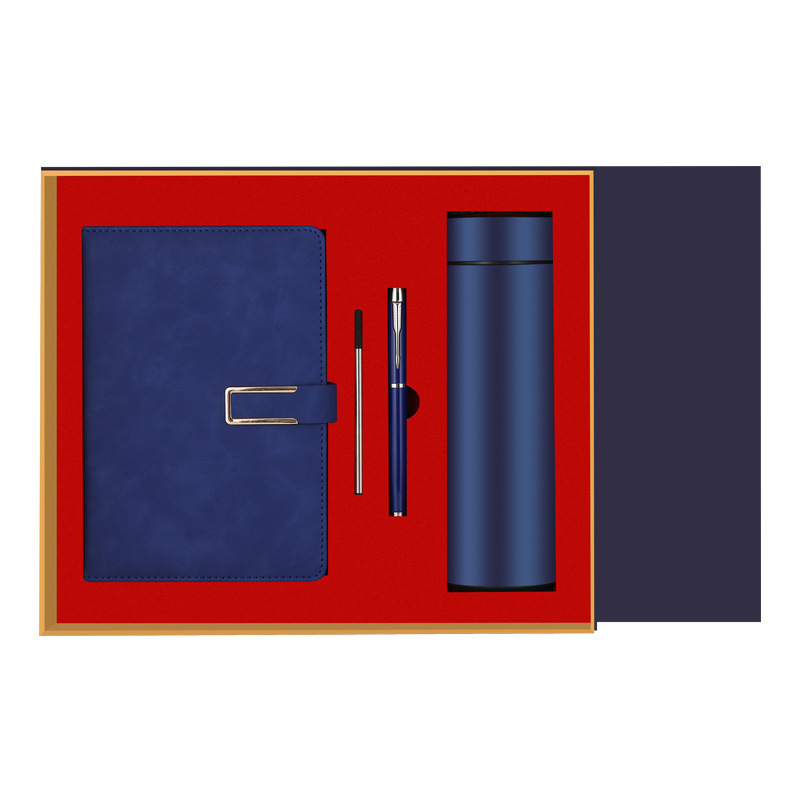 Tasse d'affichage de température de stylo à bille pour ordinateur portable-bleu