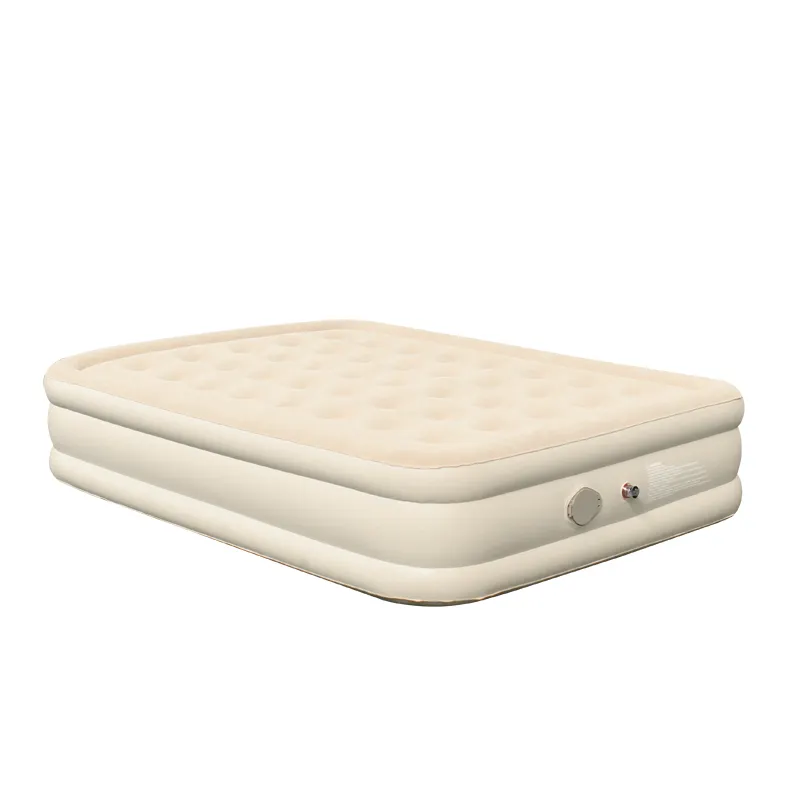 Matelas pneumatique Canapé-lit Lit gonflable pliable Outraveler Queez Sized Air Mattress Bed