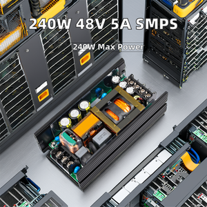 240W AC DC marco abierto SMPS con 48V 5A fuente de alimentación 60Hz frecuencia 240V entrada para iluminación LED 50W potencia de salida - Product Image 5