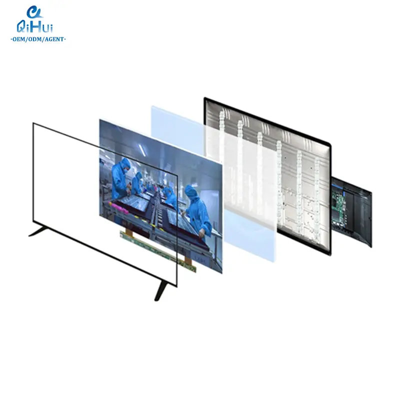 Usine OEM Universal LED TV Pièces De Rechange SKD Cdk Complet TV Carte Mère Rétro-Éclairage 4K Smart Television CKD KITS