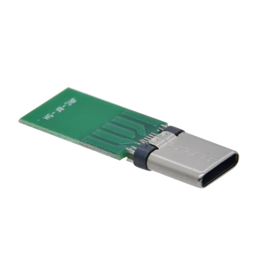 Usbrr güç teslimat USB 2.0 erkek 16 Pin 5 Pad süper hız tipi C konnektörü ile uzatma PCB hızlı şarj USB C fiş - Product Image 5