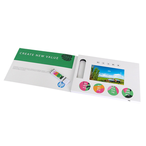 Fashion Business Invitation <strong>Video</strong> Brochure Module Lcd <strong>Video</strong> Gift Cards Digital TFT Screen LCD Greeting Card - Product Image 4