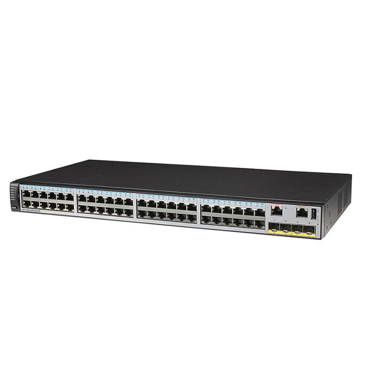 High china manufacture desktop 48 10/100/1000 Base-T, 4 Gigabit SFPs gigabit ethernet optical fiber switch with high quality