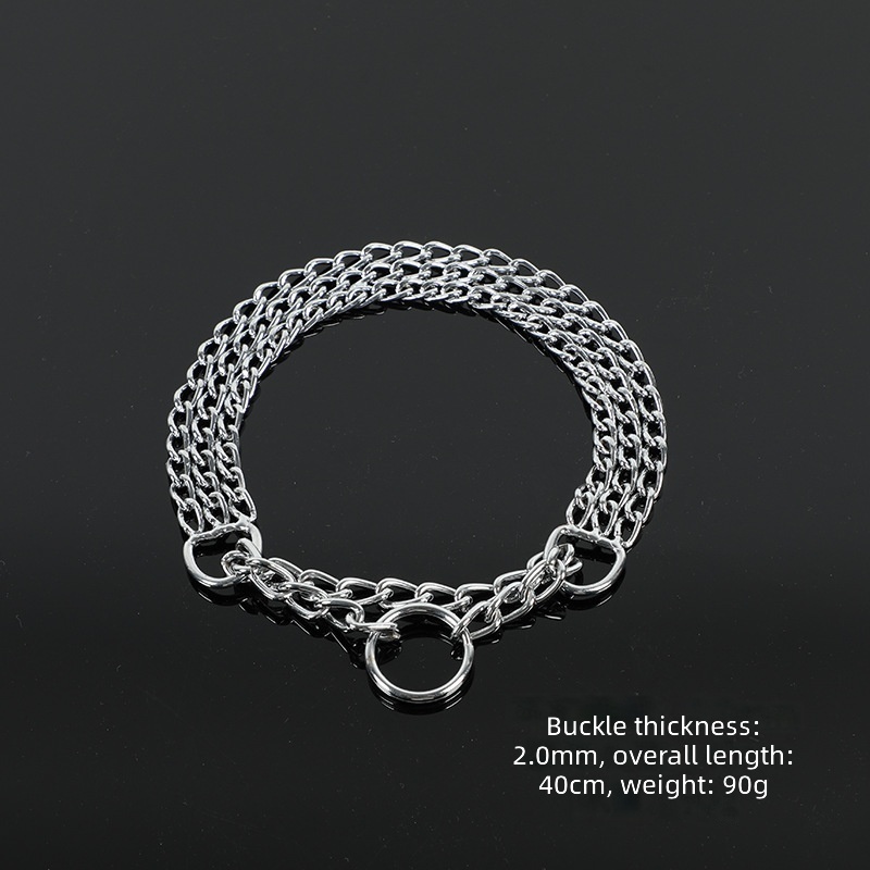 Three-row telescopic chain-20 mm 40 cm