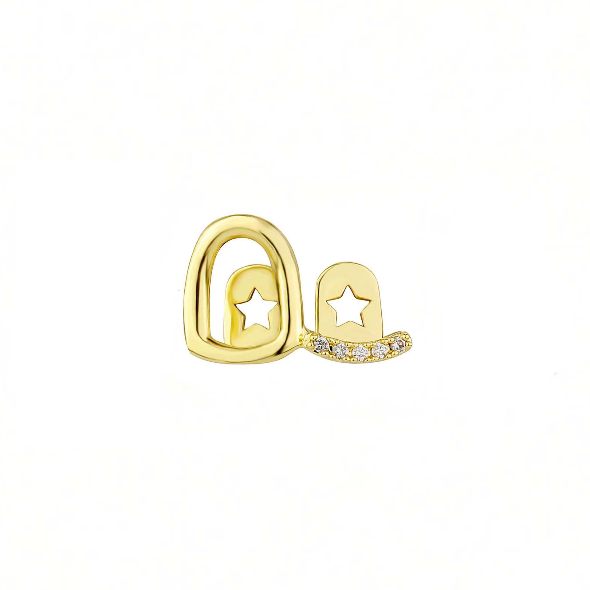 Gold (openwork braces)