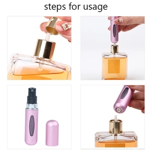 5ml 8ml Mini Portable <strong>Perfume</strong> Travel Atomizer Refillable Refill <strong>Perfume</strong> Spray Bottles Aluminum Atomizer Empty Cosmetic Container - Product Image 6