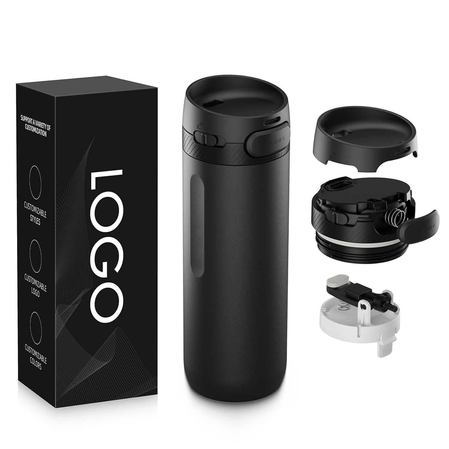 Noir en stock