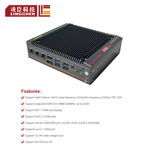 <strong>Distribute</strong> High Quality Industrial Embedded Box PC/Fanless Mini PC/Router Mini PC Intel Celeron J6412
