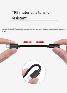 Usb-c ila 3.5mm ses adaptör jak | IOS/Android telefonlar için tak ve çalıştır HiFi ses kalitesi - Product Image 3