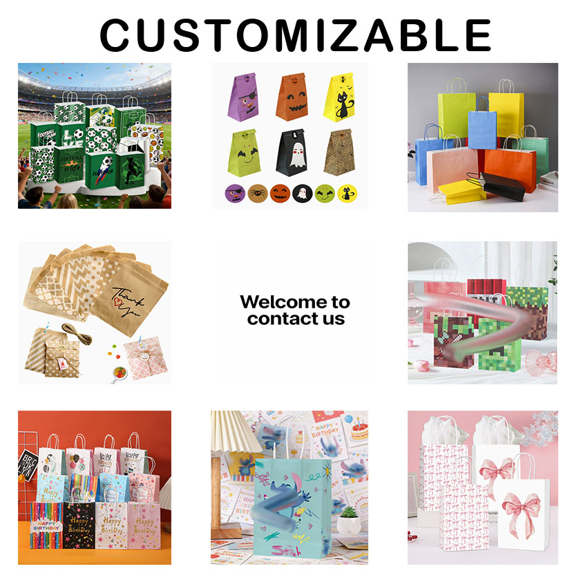 Customizable sizes shapes patterns etc