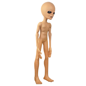 <strong>Alien</strong> <strong>Latex</strong> Prop Lifesize UFO Roswell Martian Lil Mayo Area Scary <strong>Mask</strong> Halloween Party Lifelike Zombie Halloween Prop Decoration - Product Image 2