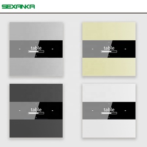 SEXANKA RS485 Fabbrica Sistema di Automazione Casa Intelligente di Spinta In Metallo Button Intelligente Parete Interruttore Digitale Interruttore Regolatore di Temperatura - Product Image 5