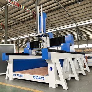 Wei hong NK280 controlador de 4 ejes cnc router 1325 atc de tipo lineal de mdf de madera de corte de máquina de enrutador cnc - Product Image 5